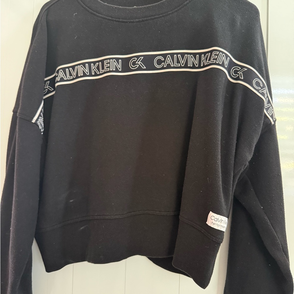 Calvin Klein Black Crew Neck Sweater